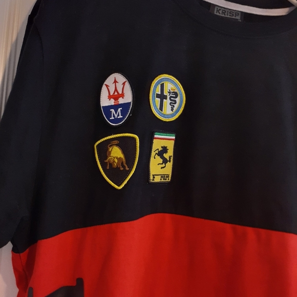 Krisp Soccer Rugby Ferrari Short Sleeve Shirt XL - Picture 6 of 7